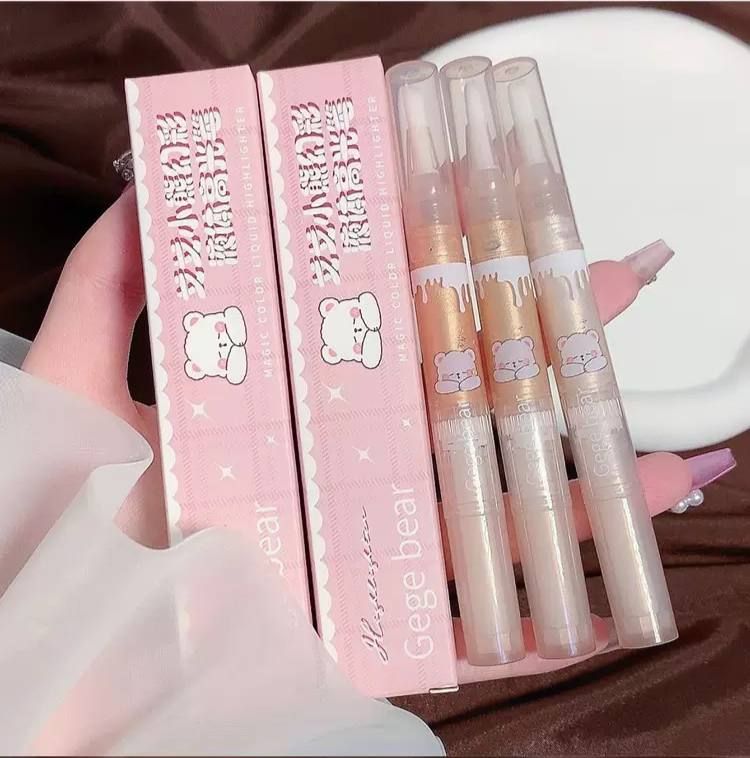 هایلایتر مایع قلمی برند gege bear