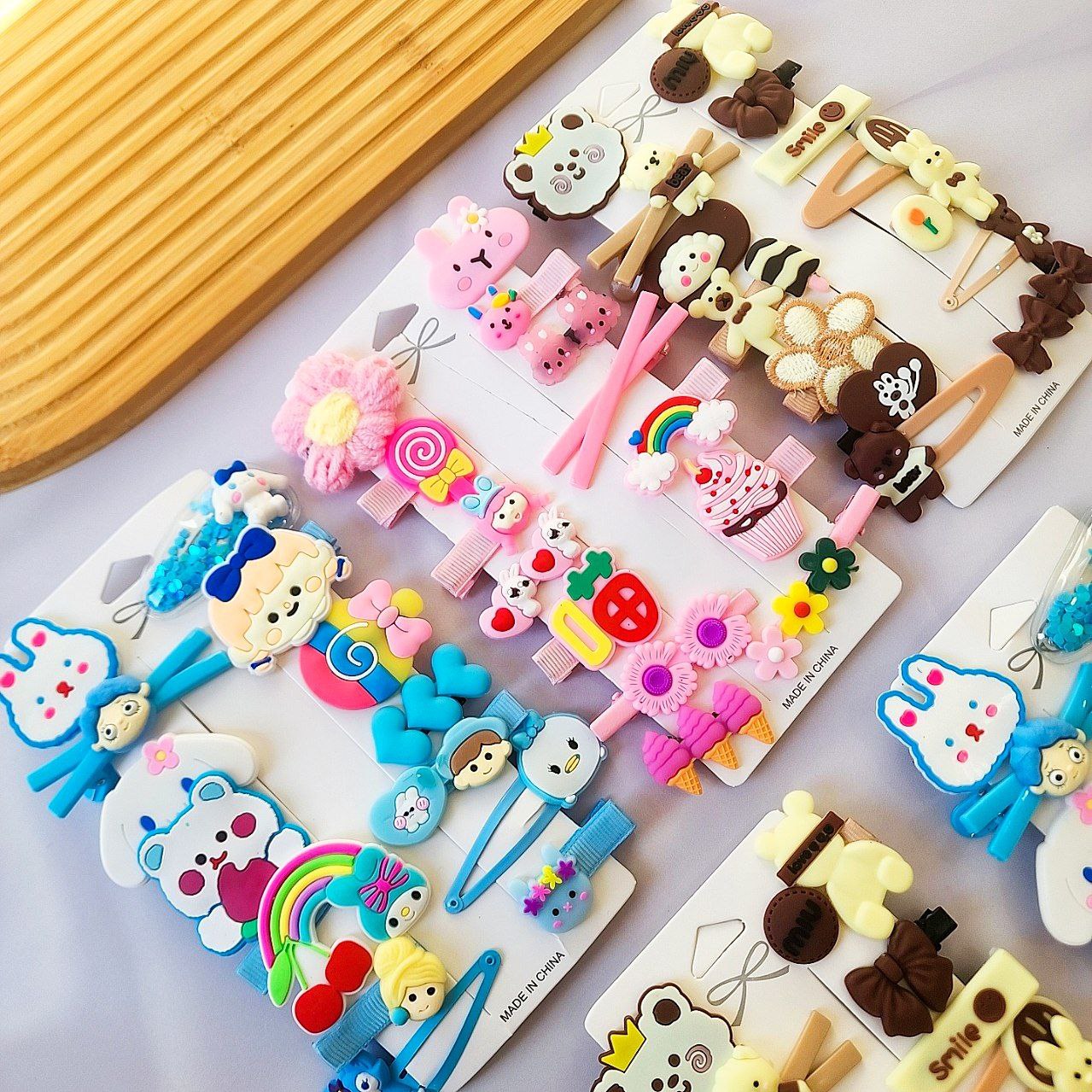 گیره مو و کش مو پک ۱۴ عددی .. اکسسوری مو