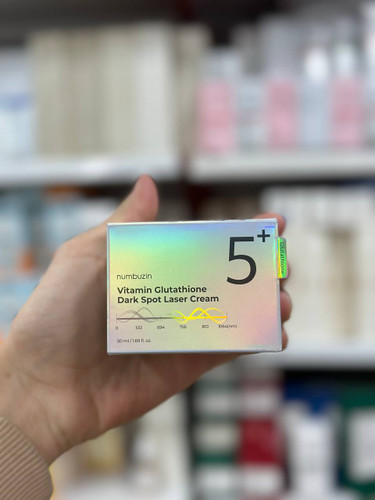 کرم ضدلک و روشن کننده گلوتاتیون نامبوزین شماره 5 حجم 50 میل اصلی و اورجینال