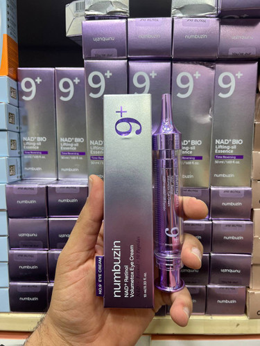 کرم دور چشم نامبوزین شماره 9 با ترکیب رتینول و NAD+ حجم 10 میل اصلی و اورجینال