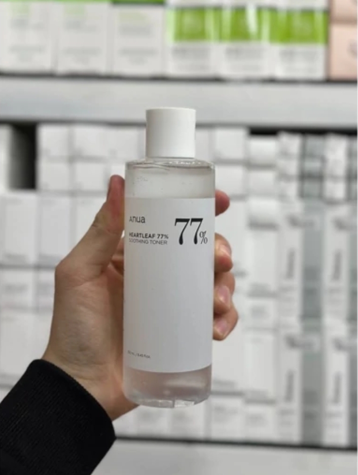 تونر تسکین دهنده آنوا 77 درصد حجم 250 میل مناسب انواع پوست